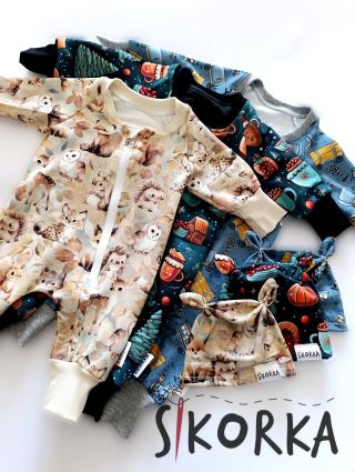 Mimi overalky s čepičkama. 😍 #bysikorka #handmade #madebylove #mamasije #mamatrideti #mamapodnikatelka #overalky #miminko...