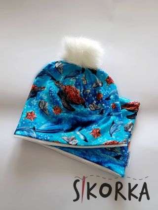 Tento krásný set, ,,vodní svět,, už dělá taky radost jednomu fajn klučinovi. ❤️ #bysikorka #handmade #madebylove...